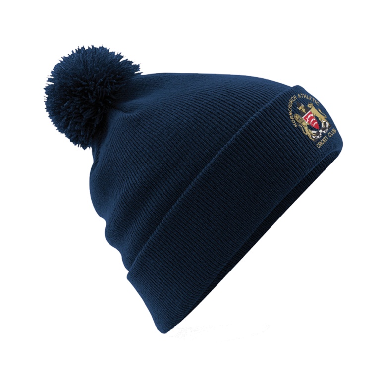 HORNCHURCH ATHLETIC CC Original Pom Pom Beanie : Navy