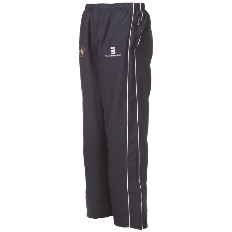 HORNCHURCH ATHLETIC CC Classic Tracksuit Pant 3/4 Zip Length Navy Mens